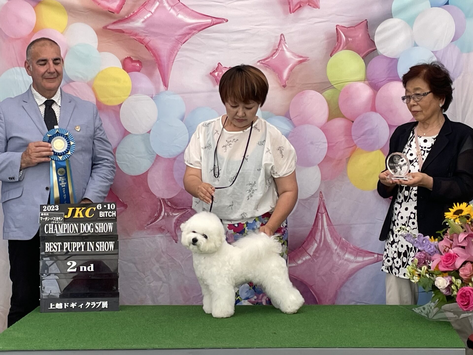 初めてのショーチャレンジでベストパピーインショー２nd🎉✨